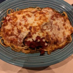 Eggplant parmesan