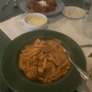 food, pasta dish, pasta