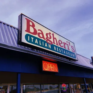 The exterior - located right off University by the bowling alley