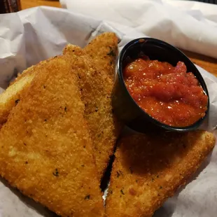 Fried mozzarella
