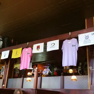 Bags as in golf bags.