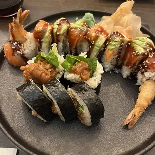 Spicy Tuna roll, No. 9 roll