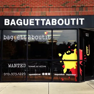 the front of a baguettaboutit