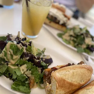 The VEGAN CURRY sandwich with mushrooms