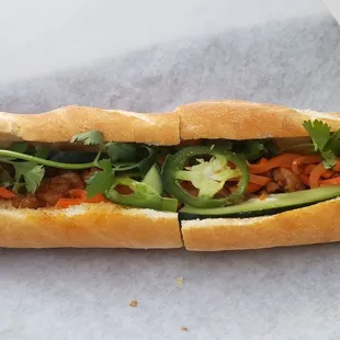 Cajun Shrimp Sandwich