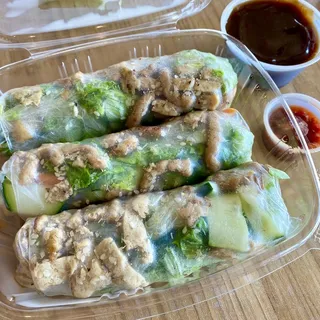 Vegetarian Spring Rolls (3)