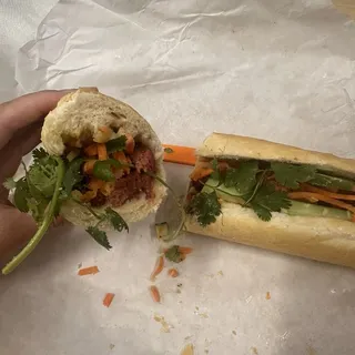 6. Grilled Pork Baguette
