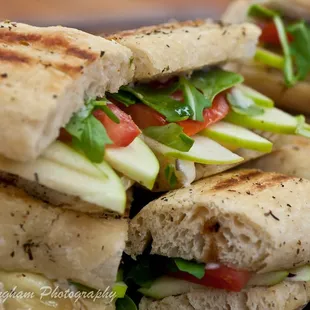 Our Brie &amp; apple sandwich