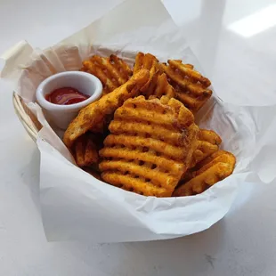 Curry Waffle Fries