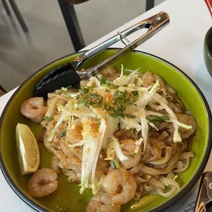 Tom Yum Shrimp Noodle