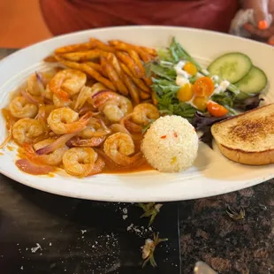 Camarones al gusto estilo Baha