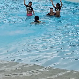 Shallow water play area