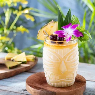 Ultra Chill Mai Tai: Appleton Signature Rum, almond orgeat, pineapple, passion fruit and lime juices.