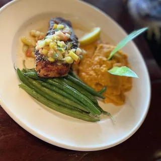 Tequila Sunburn Glazed Salmon