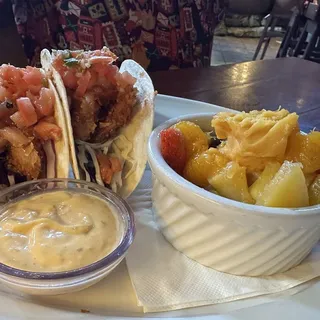 Coconut Shrimp Tacos Combo