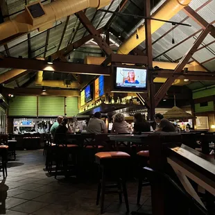people sitting at a bar
