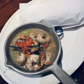 Skillet-Simmered Jerk Shrimp