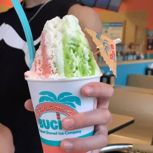 Shave ice with super sour flavors!