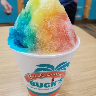 Rainbow  snowcone