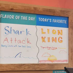 Flavor of the day