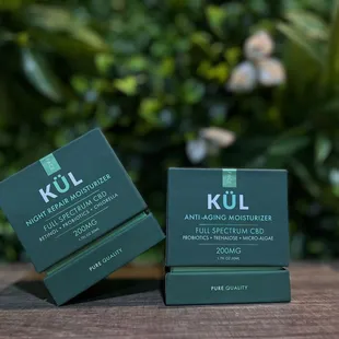 Kül Anti-Aging Moisturizer &amp; Night Repair Moisturizer ! FULL SPECTRUM CBD