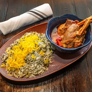 Baghali Polo Mahiche
