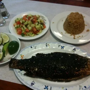 Grilled and Blackened Tilapia