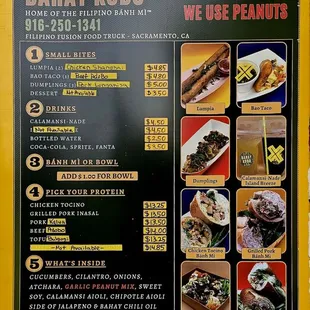 fall 2023 menu