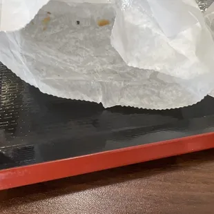 Lumpia rolls. Yes the bag is empty, that&apos;s how good they are, you won&apos;t have time to take a photo.