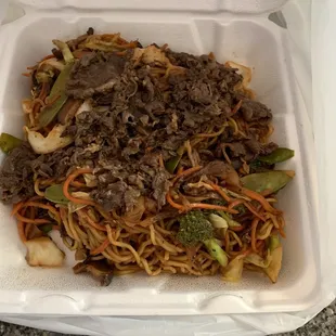 Beef Yakisoba