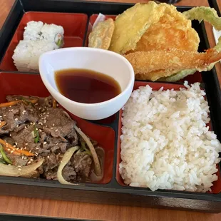 Bulgogi Bento Lunch