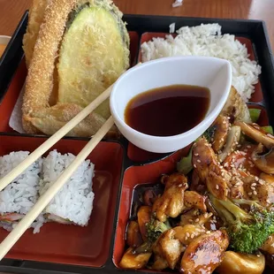Chicken Teriyaki Bento Lunch