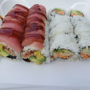 food, sushi and sashimi