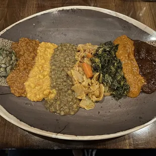 Vegan platter