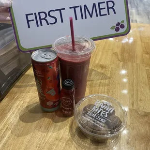 Sugar Cookie Bites Berry Blast Smoothie Alani Nu- Cherry Slush PUR BEAUTY - WELLNESS JUICE SHOTS (2.5oz)