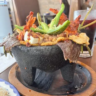 Molcajete Mixto Plates