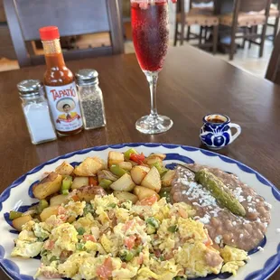 Eggs A La Mexicana Breakfast