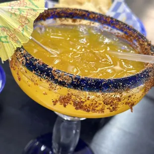 a close up of a margarita