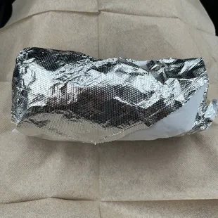 Burrito wrapped