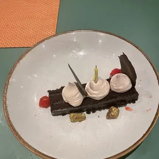 Dessert at Mongolian