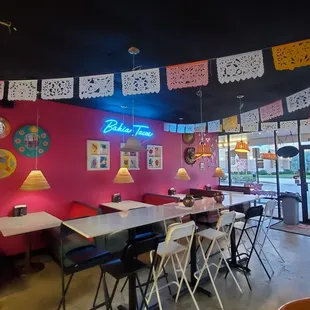 Inside Bahia Tacos