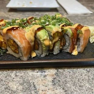Cherry Blossom Roll, delicious.