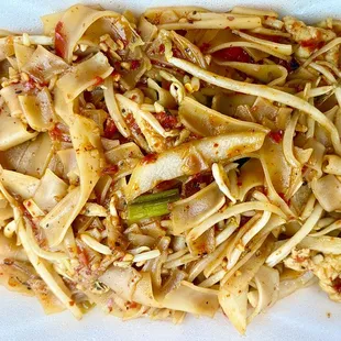Pad kee Mao with chicken