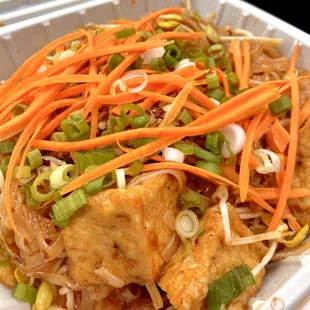 Absolutely delicious for take out - Vegan Tofu Pad Thai