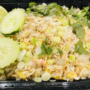 Crab fried rice