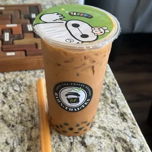 Thai milk tea