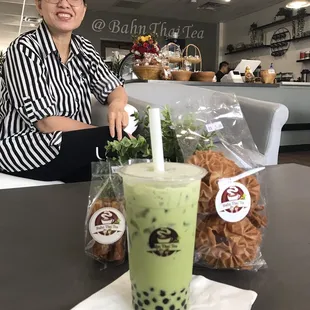 Green Tea Milk Tea