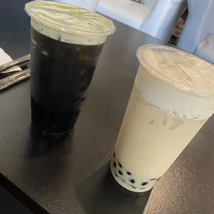 Peppermint Milk Tea