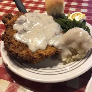 Cut it with a fork green beans where fresh yum yum