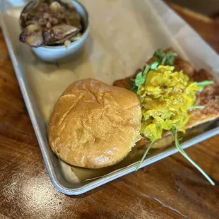 Pork Schnitzel Sandwich